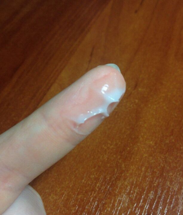 La crème Gelarex a une consistance confortable